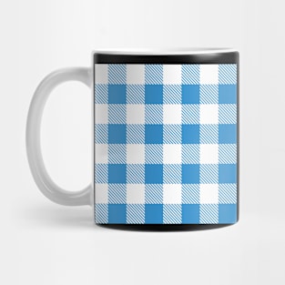 Square Blue stripes Mug